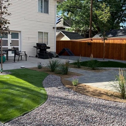 patio and outdoor living space